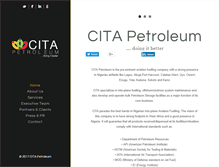 Tablet Screenshot of citapetroleum.com